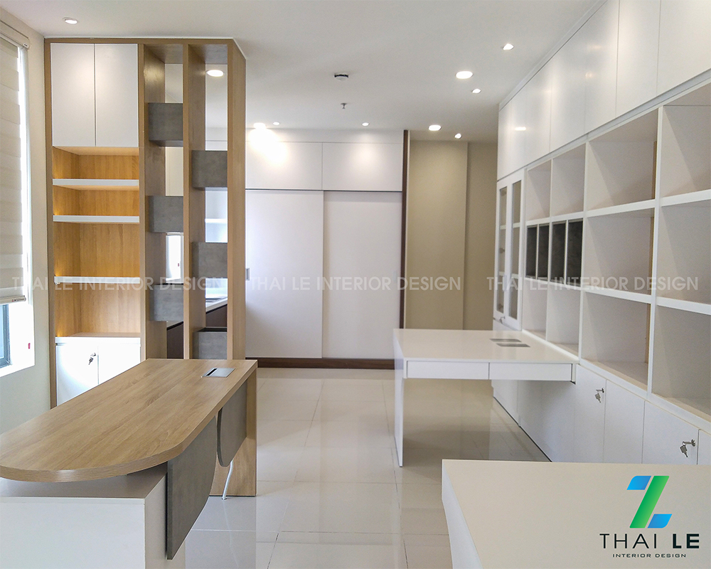 Thi công nội thất văn phòng Central Premium Q8 - B1120 - 49m2